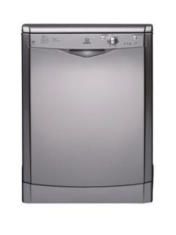 Indesit Dfg15B1S 12-Place Dishwasher - Silver
